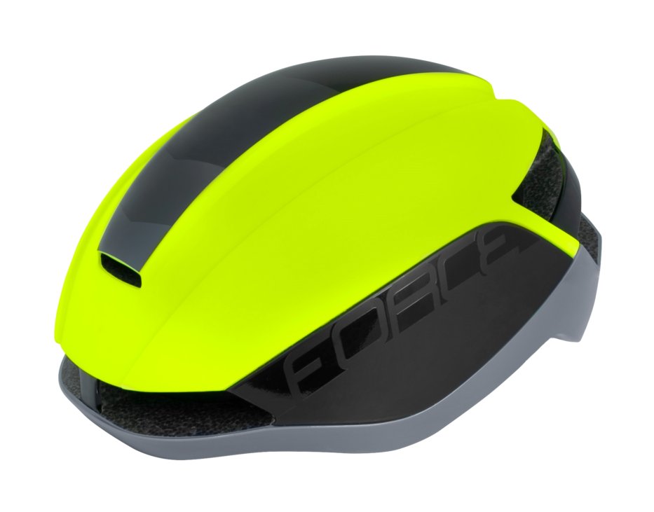 Force Casco Orca Giallo Fluo Opaco Nero